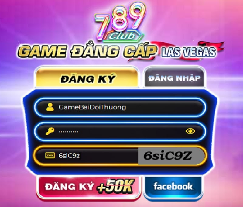 Cách đăng ký tài khoản tại 789 Club