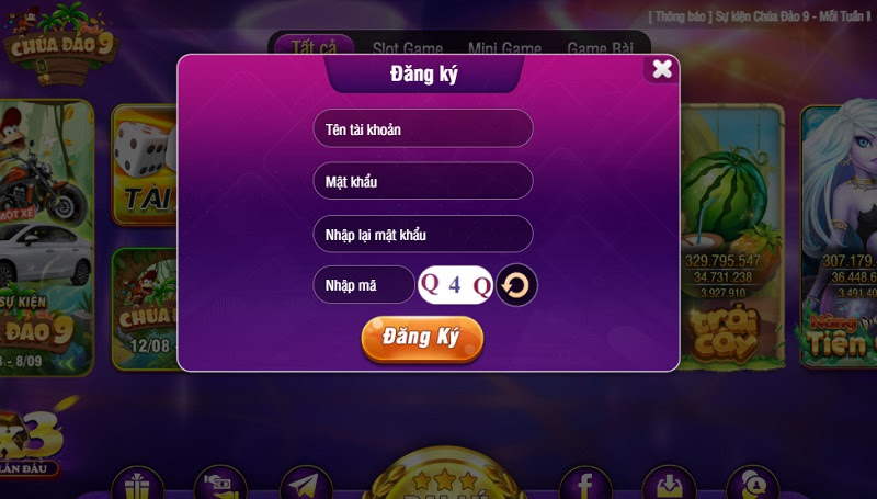 Cách đăng ký tài khoản cổng game Fanvip Club