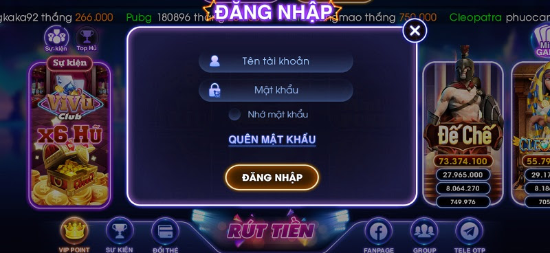 Nạp tiền vào tài khoản Zonvip dễ dàng