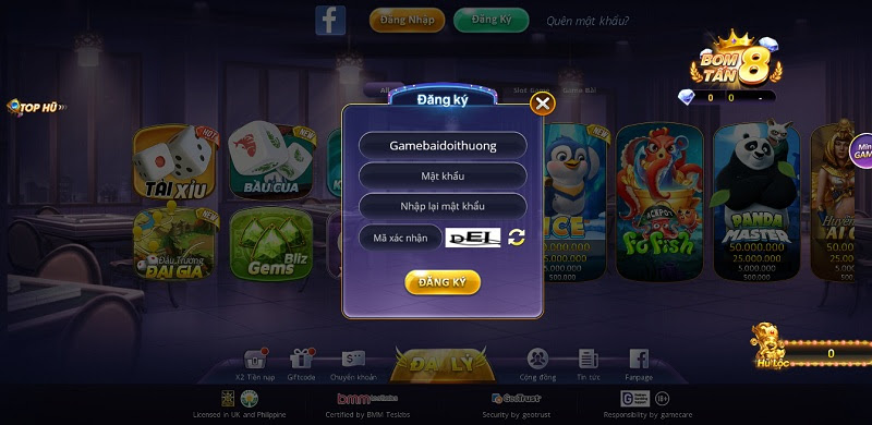 Đăng ký tài khoản nhanh chóng tại cổng game B29 Club