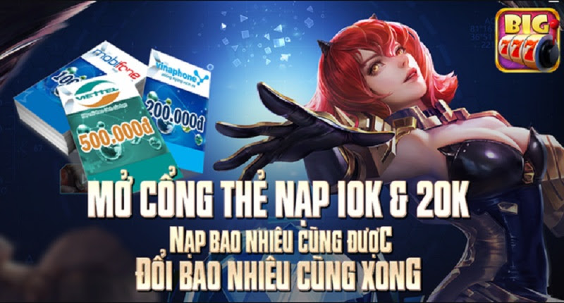 Khuyến mãi hấp dẫn của cổng game Big777