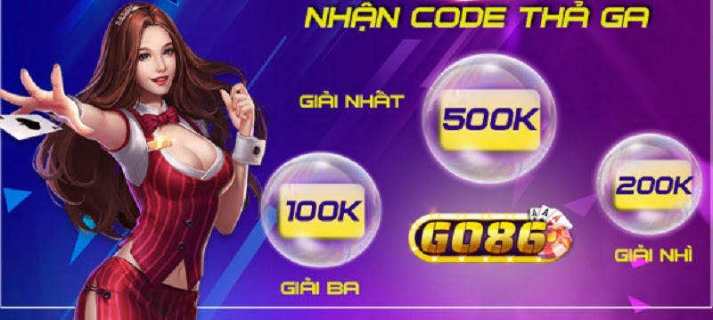 Khuyến mãi hấp dẫn cho tân thủ ngay sau khi đăng ký thành viên tại Go86