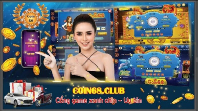 Khuyến mãi sốc tại cổng game uy tín Coin68