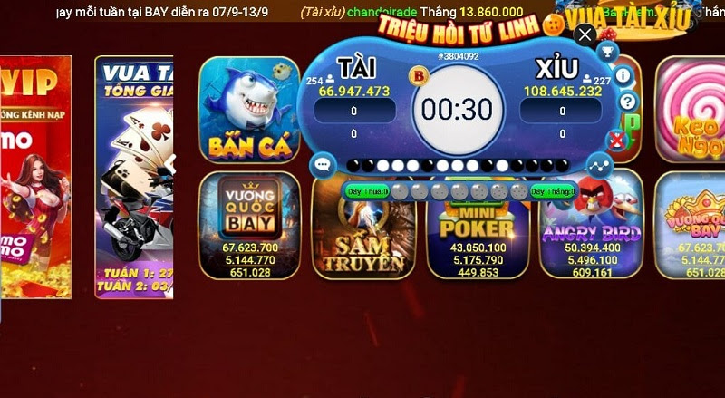 Kho game với đa dạng sản phẩm tại cổng game Coin68