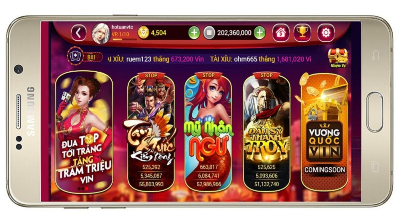 Tải cổng game Lottvip trên điện thoại