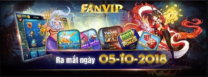 Cổng game bài Fanvip Club ra mắt game thủ từ rất sớm