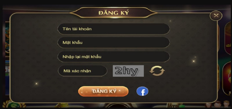 Đăng ký tài khoản nhanh chóng tại cổng game bài đặc trưng này