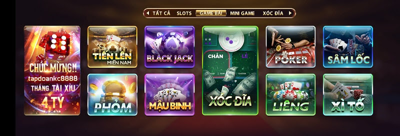 Game bài đổi thưởng cực chất