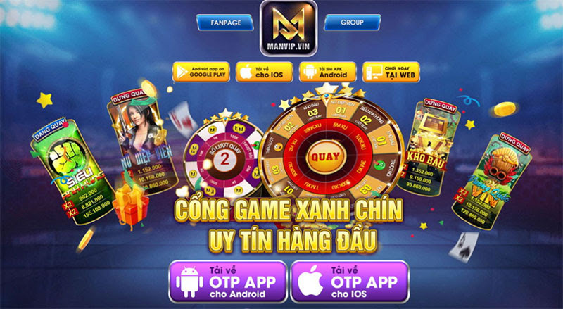 Khuyến mãi siêu hot tại cổng game đẳng cấp Manvip