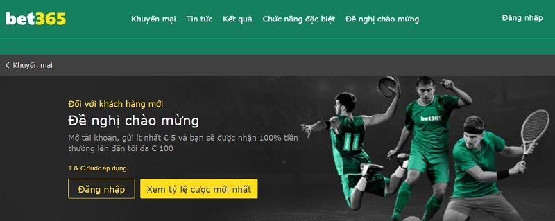 Khuyến mãi chào mừng người chơi mới tại game bắn cá Bet365