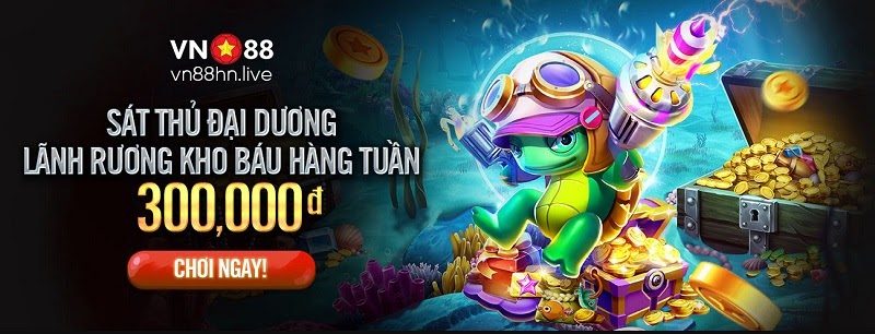 Nhận ưu đãi hấp dẫn khi chơi game bắn cá VN88