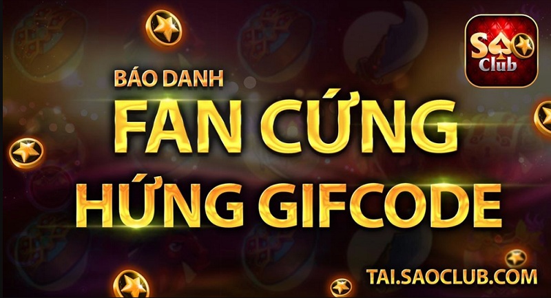 Giftcode saoclub hấp dẫn