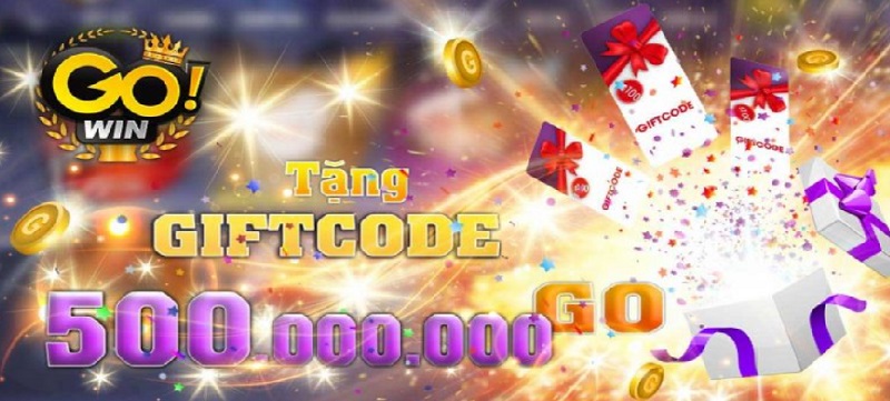 Sự kiện tặng Giftcode Gowin 