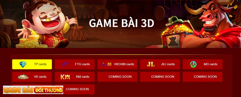 Game đánh bài 3D nhận được rất nhiều sự quan tâm của anh em