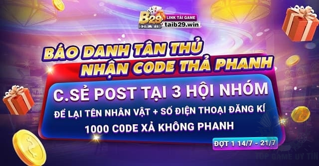 Nhận code liên kết với Fanpage