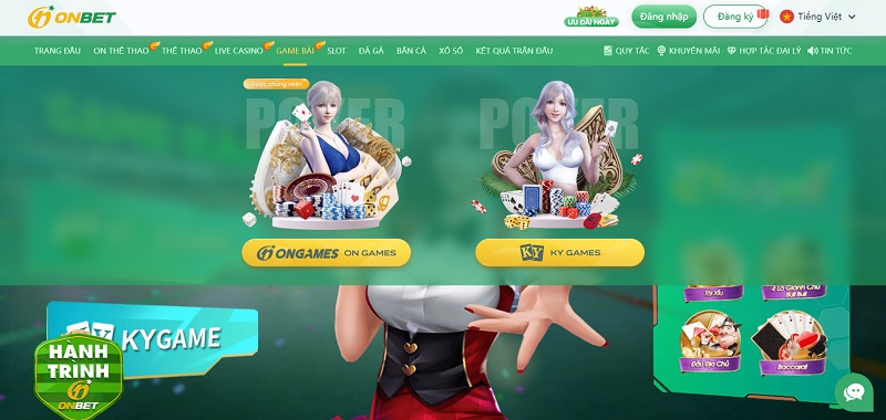 Tải Onbet chơi game trên di động