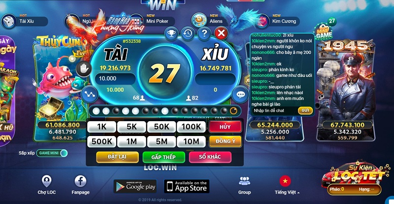 Lưu ý trong quá trình chơi Tài xỉu Lộc Win