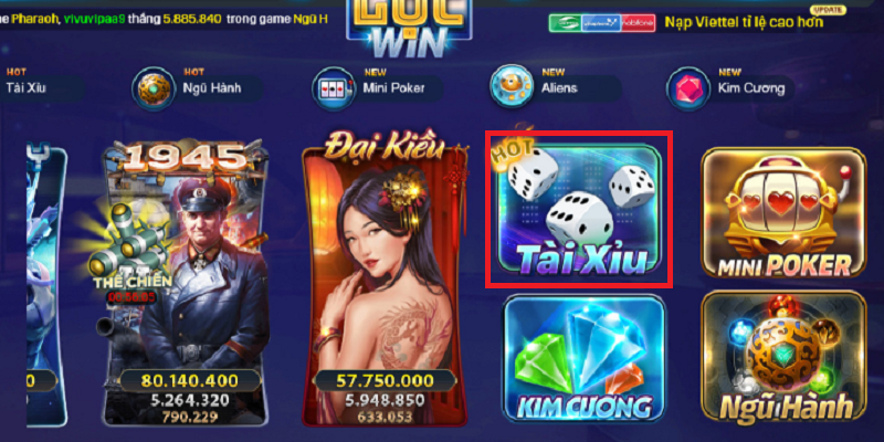 Cách thức truy cập game Tài xỉu Lộc Win