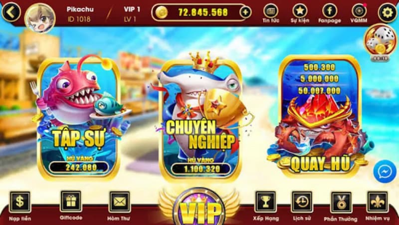 Bắn Cá Zui chơi game đổi thưởng số 1 giới giải trí