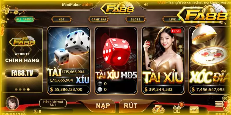 FA88 Cổng Game Giải Trí Đổi Thưởng